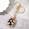 Série Oceano Strass Tartaruga Marinha Animal Chaveiro Pingente Comércio Exterior Transfronteiriço Criativo Tartaruga Liga Chave Acessórios