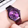 Reloj de Mujer GEDI Calendario, Sencillo Resistente al Agua con Correa de Acero para Dama, Popular en Douyin