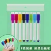 Marcadores Coloridos para Quadro Branco, Canetas Apagáveis, Base de Água, Não Desbotam, Canetas para Desenho em Quadro Negro, Apagáveis, Grande Capacidade, Fácil de Apagar, Marcadores Magnéticos para Quadro Branco