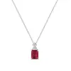 Collar con Botella de Perfume de Lujo Ligero Más Vendido Transfronterizo, Femenino, Gama Alta, Incrustado con Diamantes de Alto Carbono, Colgante con Corte de Flor de Hielo, Cadena para Clavícula