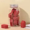 En stock al por mayor esponja casa pequeña borla de maquillaje bloque desechable huevo de belleza súper suave no absorbe polvo se puede usar húmedo o seco
