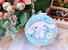 Estilo Japonés Linda Kuromi Chica Corazón Cinta Métrica Cinta Métrica Redonda Portátil Cinta Métrica Telescópica Automática Cinta Métrica Suave