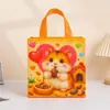 Bolsas de Regalo de Tela No Tejida Lindas de Dibujos Animados de Animales Más Vendidas Transfronterizas Souvenirs de Jardín de Infancia Bolsas de Regalo Cumpleaños de Niños