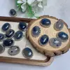 Pulsera con Colgante de Cristal Tallado de Fresa Azul con Cuentas Accesorios DIY