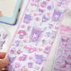 Pegatina Sanrio 3D Estéreo Cool Lomi Pegatina de Burbujas Perro Pudín Merlot Decoración para Diario Personal Infantil Pegatina de Recompensa