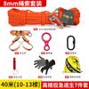 Dispositivo de Ralentización para Escalera de Incendios de Edificio Alto Cuerda de Escape Cuerda de Seguridad Kit de Supervivencia para Escape Anti-incendios