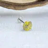 Studs de Orelha Fogos de Artifício Zircônia Liga de Titânio Astmf-136 Espessura 0.8mm Titânio G23 Rosca Interna Cabeça de Joia para Piercing Zircônia