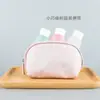 Botella de plástico esmerilado multicolor con tapa abatible, para cosméticos, loción, champú y limpiador facial, paquete de viaje
