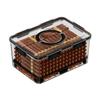 Zhanggong Humidor de Puros Virutas de Madera de Cedro Caja de Envejecimiento Mini Humidor Portátil Set Caja de Puros