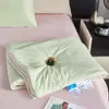 Colcha de Seda Gelada para Resfriamento no Verão, Colcha Simples de Cor Sólida, Colcha de Sorvete para Ar Condicionado para Uso Doméstico, Colcha Fina Lavável