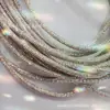Cable de Datos de Diamante Completo Más Vendido Fábrica al por Mayor Cable de Datos Brillante con Perforación de Pedrería Redonda de Diamante Completo Accesorios de Decoración DIY
