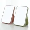Espejo de Maquillaje Plegable de Escritorio Grande Portátil de Mano Dormitorio Estudiantil Mesa de Tocador de Dormitorio Espejo de Tocador al por Mayor