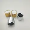 Tapa de Aluminio Electroquímico Qianqiu de Fábrica Original 24/410 Oro Brillante Plata Brillante Negro y Blanco Tapa para Envases Cosméticos