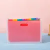 Carpeta de Archivo Portátil Vertical, Bolsa tipo Acordeón Retráctil, Multicapa, para Organizar Documentos de Estudiantes de Primaria, para Clasificación de Estudiantes de Secundaria, Gran Capacidad