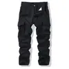 Pantalones rectos casuales de trabajo al por mayor para hombre 2026 transfronterizos, pantalones de trabajo de talla grande, pantalones multibolsillos, pantalones de trabajo de alta resistencia estilo coreano