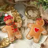 Adornos de fieltro personalizables para árbol de Navidad decoraciones de fiesta colgantes de manualidades de tela no tejida colgantes de árbol de Navidad de fieltro transfronterizos