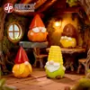 Navidad Transfronteriza Lindo Enano de Otoño DIY Jardinería Paisajismo Artesanía de Resina Decoraciones Pequeños Adornos Accesorios