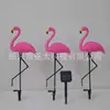Lâmpada de Chão Flamingo Solar Popular Lâmpada de Gramado Decoração de Paisagem Externa Artesanato para Jardim de Vila Pátio
