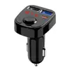 Receptor Bluetooth para Carro Reprodutor MP3 Sem Perdas Conversor USB de Música para Carro Carregador de Isqueiro