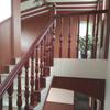Fabricante Original Personalizado Colunas de Escada de Madeira Maciça Corrimãos de Escada Madeira Maciça Casa Inteira Personalizada Carvalho Vermelho Americano Madeira de Faia Seca