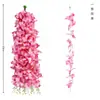 Tiras de Flores Decorativas para Boda, Flor Simulada Flor de Frijol Glicina, Glicina Popular de Techo Galería Larga Venta al por Mayor Flor de Glicina Larga Simulada