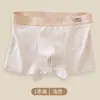 Ropa interior nueva para hombre del fabricante, calzoncillos bóxer de algodón puro para niño, de cintura media, transpirables, cómodos, antibacterianos, bóxers para jóvenes