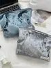57291 Neceser de Terciopelo para Niñas, Bolsa de Almacenamiento de Moda Portátil, Neceser de Gran Capacidad para Cosméticos, Bolso de Mano