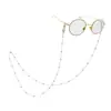 Nuevo producto transfronterizo: Cadena Sencilla y Elegante de Perlas Artificiales para Gafas, Cadena para el Cuello para Evitar que la Mascarilla se Caiga, Cadena para Gafas de Sol