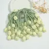 Flores de tela tipo tulipán y capullo de mariposa estilo coreano, para accesorios de ropa DIY, accesorios para el cabello, decoraciones para bolsos y componentes de accesorios