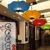 Linterna de Tela Chinoiserie Hecha a Mano Restaurante Hot Pot Restaurante Lotus Pasillo de Boda Pasillo Araña Antigüedad China Chinoiserie