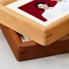 Marcos de Fotos de Madera Maciza con Ensambles de Caja y Espiga al por Mayor para Registro de Bodas, Marcos de Fotos de Aniversario de Boda de 6 pulgadas 7 pulgadas, Enmarcación de Alta Gama
