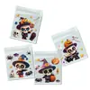 Nueva Bolsa de Empaque para Dulces de Turrón de Galleta Nieve de Halloween Regalo para Fiesta de Halloween Bolsa con Cierre