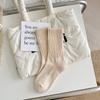Calcetines gruesos de felpa para mujer, calcetines cálidos de invierno hasta media pantorrilla, calcetines japoneses de color sólido, calcetines deportivos, calcetines de toalla, calcetines Zhuji