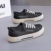 Zapatos de lona RL220 para mujer con suelas gruesas, nuevos de la primavera 2026, versátiles, con plataforma para aumentar altura, de malla, transpirables, zapatillas blancas