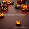 Decorações de Festa Temáticas de Halloween Atmosfera Festiva Decoração de Cena Toalha de Mesa Descartável de Abóbora Impermeável Uso Diário