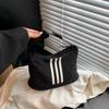 Verano Gran Capacidad Estilo Deportivo Bolso Cuadrado Pequeño Bolso de Hombro de Moda para Mujer 2024 Nuevo Bolso Cruzado Textil de Moda
