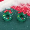 Serie Navideña Adornos para Uñas Papá Noel Muñeco de Nieve Reno Árbol de Navidad Caja de Regalo Armadura para Árbol Funda para Teléfono Móvil Adornos