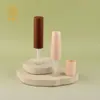 Tubo de Brillo de Labios con Cabezal de Pincel, Cosméticos de Maquillaje DIY, Bolígrafo Contorneador Dos en Uno de 8ml, Corrector, Materiales de Empaque al por Mayor