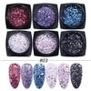 Cross-border New nail Art Lantejoulas ins Cyber Celebrity Dream Starlight Diamond Powder Brilhante Irregular Glitter Sequin unha