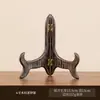 Novo Suporte para Bolo de Chá Pu'Er Madeira de Asa de Frango Estilo Chinês, Suporte de Bolo de Chá de Plástico, Suporte para Presentes, Suporte de Exibição, Suporte de Bolo de Sete Peças, Acessórios para Conjunto de Chá