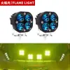 Luz de Trabajo LED para Coche de 3 Pulgadas 4 LEDs de Alto Brillo Foco de 40W Luz Modificada para Vehículo Todoterreno Luz Auxiliar de Ingeniería