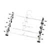 Pinzas Colgador de Pantalones de Acero Inoxidable Pinzas para Pantalones Colgador Especial para Pantalones Hogar Sin Rastro Fuertes Antideslizantes Pinzas para Faldas JK Colgar Ropa Secado