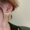 Brincos de Corrente Longa com Garras Exageradas Elegantes de Prata S925 com Strass para Mulheres Brincos com Franjas de Diamante Colorido Europeus e Americanos Brincos da Moda