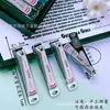 Envío Gratis Nuevo Modelo Cortaúñas de Boca Plana Qianlima para Llevar Contigo Cortaúñas Grande de Acero Inoxidable Herramientas de Manicura Afiladas