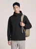 Chaqueta ligera de una sola capa para montañismo, chaqueta cortavientos para viajes al aire libre, membrana impermeable, capa única, para parejas, transpirable, venta al por mayor, logo personalizado