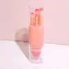 Mini 4 em 1 Conjunto de pincéis de maquiagem Pincel portátil para iniciantes Pincel para sombra de olhos Pincel de blush de cabelo supermacio Ferramentas de beleza em estoque