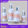 45ml Frasco de Creme Isolante Estilo Misterioso Newsey Frasco com Bomba Protetor Solar Frasco de Base de Plástico PET Material de Embalagem