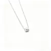 Collar Minimalista de Lujo con Forma de Cintura para Mujer, Estilo Influencer de Tiktok, Colgante de Perla de la Fortuna, Cadena para Clavícula, Acero de Titanio Chapado en Oro de 14K