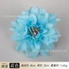 Flor de Nenúfar Simulada Flor de Loto Flor de Loto Pasador Flor Materiales DIY Estatua de Buda Guirnalda de Flores Adorno Hanfu Decoración para Fotografía de Bodas