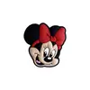 [Mickey] sapatos de buraco sapatos de flor fivela PVC borracha macia acessórios acessórios para sapatos fivela de sapato de buraco